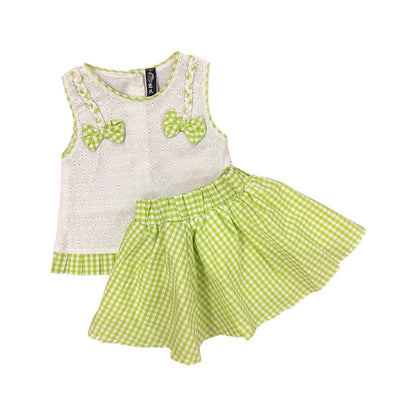 Baby Suit - 2 Piece- Shirt with Skirt