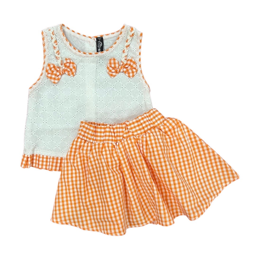 Baby Suit - 2 Piece- Shirt with Skirt