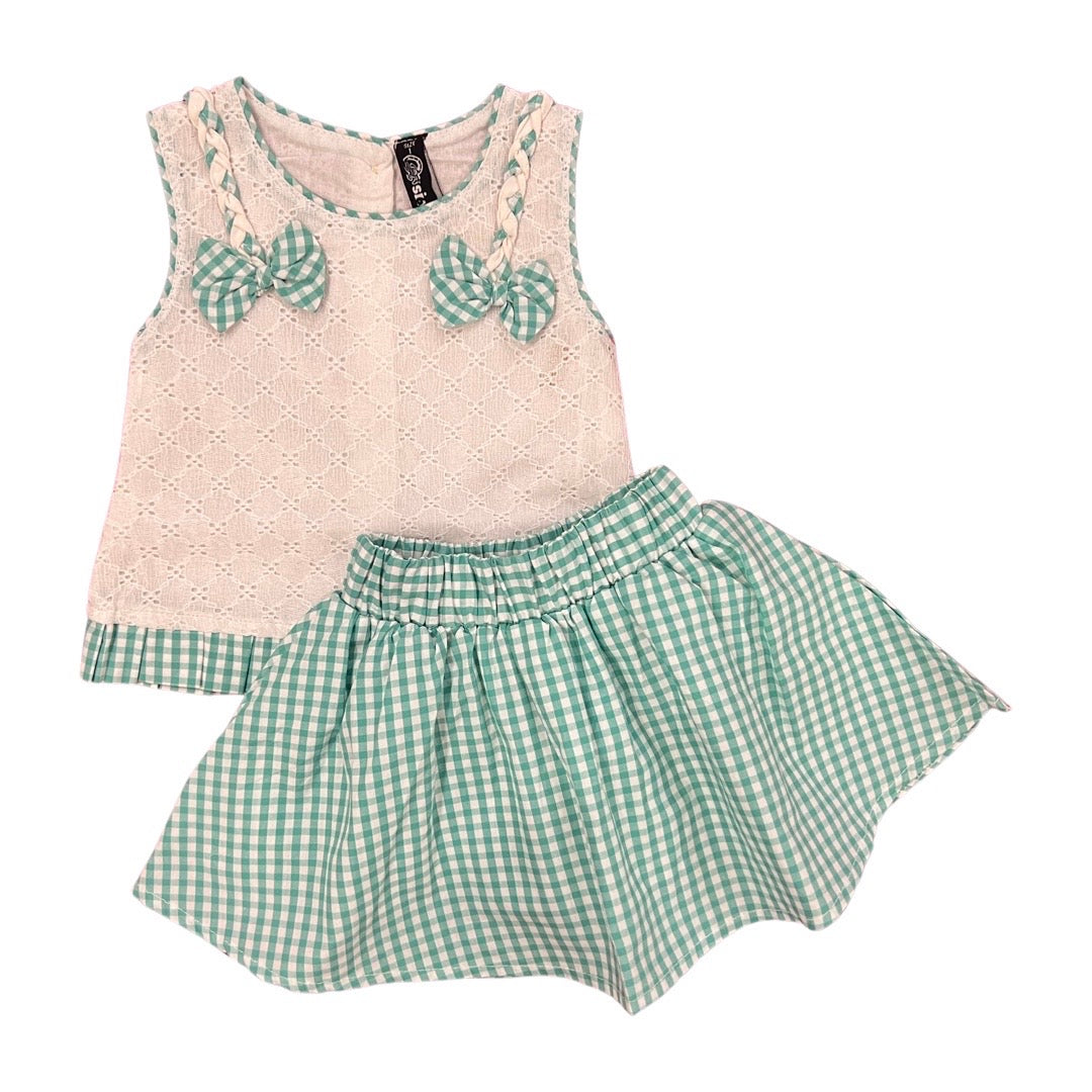 Baby Suit - 2 Piece- Shirt with Skirt